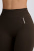 BO&TEE SUPER SCULPT SEAMLESS HIGH-WAIST LEGGINGS BROWN